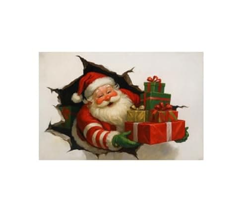 Carastora Fun Christmas Holiday Doormat, Anti-Fatigue Mat, Front Door Welcome Mat, Suitable for patios, porches and entryways, Holiday Home Decor, Housewarming Gift, Size: 20 x 31 inches - Image 1