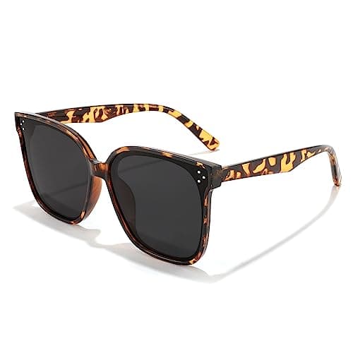 FEISEDY Oversized Polarized Sunglasses - UV400 Protection, Square Fashion Sun Glasses for Outdoor & Daily B2600 Camouflage - Image 1