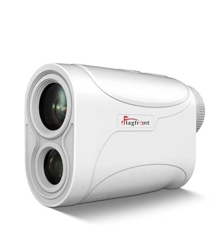 Flagfront Range Finder Golf Rangefinder with Slope, 1200 Yards Golf Range Finder, 6X Magnification, Flag Locking Vibration, Must Accessories for Golfer