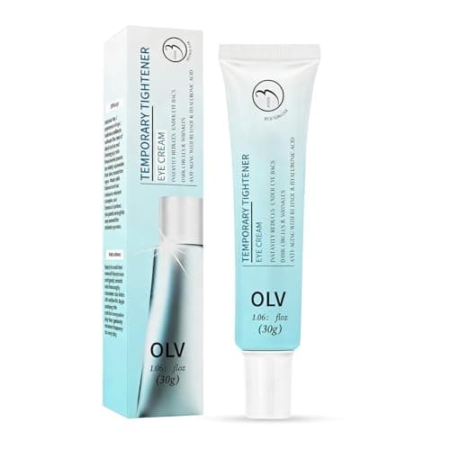 OLV Instant Eye Tightener Cream, Temporary Eye Tightener Eye Cream for Women Reduces Eye Bags, Dark Circles, Wrinkles, Puffiness, Fine Lines For All Skin Types (1.06 oz/30g) - Image 1