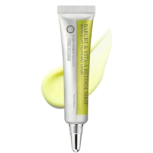 BARUBT Retinol Shot Tightening Booster Serum for Face - Hydrating Essence with Retinal 0.1% & Panthenol 1% to Minimize Pores & Reduce The Appearance of Wrinkles, Firming Facial, 15ml/0.5fl.oz. - Image 1