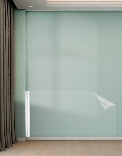 Orga'Neat Wall Protector, Clear Plastic Electrostatic Wall Protective Film Sheet, No Adhesive, Static Cling, No Harm to Paint, Guard Walls from Furniture, Dog, Trash Can, Food Splash, Back Chair - Image 1