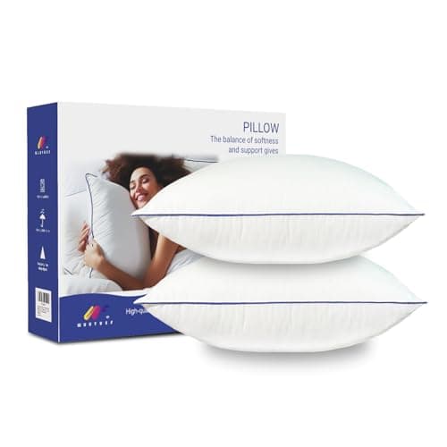 Wuuyuef 18x18 Pillow Inserts Set of 2 – Soft Hypoallergenic Square Pillow Inserts, Oeko-TEX Certified Virgin Fiber Filling, Machine Washable