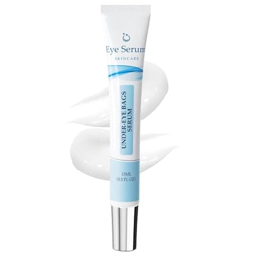 Under Eye Cream, Retinol Cream for Eye Bags and Wrinkles, Eye Bag Treatment for Men Women, Eye Cream with Caffeine for Dark Circles and Puffiness Tightener, 15ml/0.5 fl.oz - Image 1