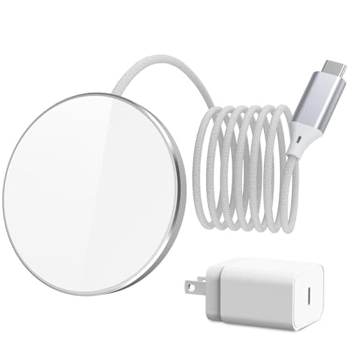 for 20W Mag Safe Charger with 25W PD Adapter - Magnetic Charger for iPhone 17/16/15/14/13/12 Series, iPhone Charging Pad for AirPods 4/3/2/Pro 2/Pro - Image 1