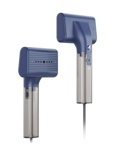 G10 Steamer for Clothes, Portable Iron and Travel Steamer, Handheld Garment Steamer, 0.9 lbs,1200W Mini Steam Iron for Travel and Home (Only for 120V) Navy Blue - Image 1