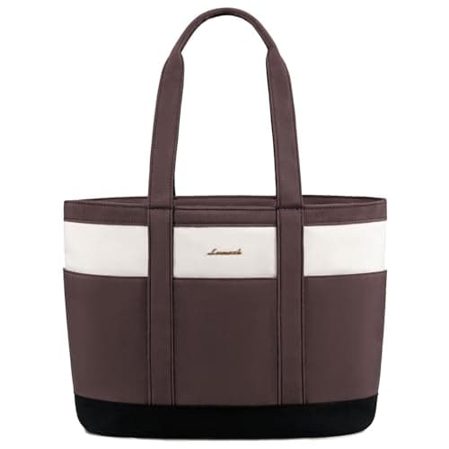 LOVEVOOK Travel Tote Bag for Women Coffee Small - Image 1