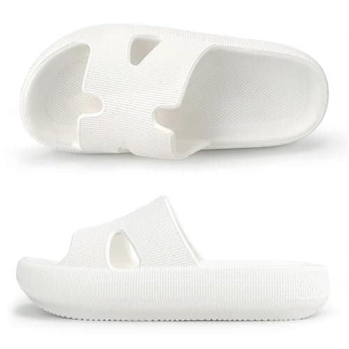 Haifago Cloud Slides for Women Cushion Recovery Pillow Sandals with Arch Support, Memory Foam House Shower Slippers for Woman - Image 1