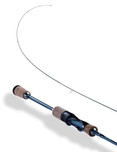 LITTMA Rezil Ultralight Trout Fishing Rod – Reinforced Carbon Fiber, 2-Piece Travel Design, Sensitive Freshwater & Light Saltwater Spinning Rod with Cork Handle & Stainless Steel Guides - Image 1