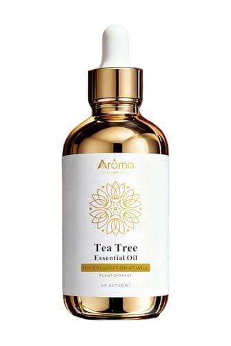 100% Pure Tea Tree Oil 4 fl oz - Tea Tree Oil for Skin for Hair - Essential Oils for Skin & Diffusers & Aromatherapy & Home Care,Candle Making, Gifts for Women - Valentine's Day Gift - Image 1