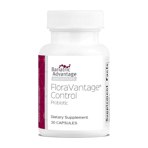 Bariatric Advantage FloraVantage Control - Probiotic Health for Bariatric Patients - Probiotic for Gut Health - Vegetarian & Non-GMO - 30 Count - Image 1