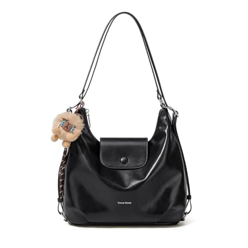 CinvaiKrose Shoulder Bag Women Leather Tote Bag Aesthetic Messenger Bag Cute Backpack Hobo Bag for Work - Image 1