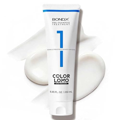 COLORLOMO BONDX Pre-Shampoo Hair Treatment with Bond Repair & Vegan Protein – Hair Repair Mask for Bleached, Colored & Heat Damaged Hair, 8.5 oz, Strengthens & Reduces Breakage - Image 1
