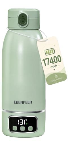 Portable Bottle Warmer– 120 W Fastest Heating, 17400 mAh Long Battery Life