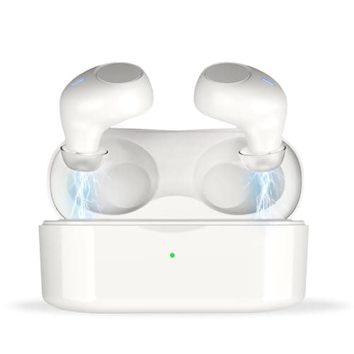 OTC Hearing Aids for Seniors Rechargeable ITE Hearing Amplifier，Noise Reduction Ear Aids, 32-Channel Digital Chip,4 Modes, 5 Volume Levels, 120Hrs Battery Life Earbuds for Hearing Loss Adults, Women, Men, Elder，white - Image 1