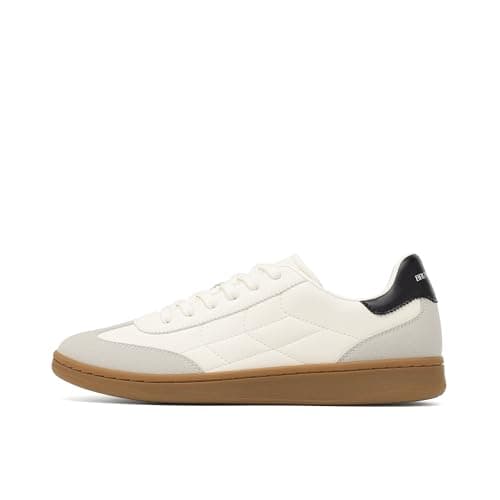 Bruno Marc Men's Fashion Sneakers Casual Dress Shoes Lightweight Breathable Comfortable Shoes,Size 8.5,White,SBFN26017M - Thumbnail 2