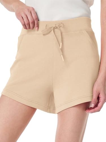 COCOMARTS Womens Summer Shorts Casual Hiking Cargo Athletic Sweat Shorts Drawstring Beach Vacation Trendy Outdoor Outfits Apricot X-Small - Image 1