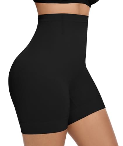 FRESBEIT Womens Shapewear Tummy Control, Girdles for Women Body Shaper High Waist Shapewear Shorts Under Dress S - Image 1