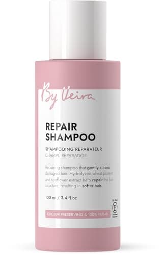 By Veira, Repair Shampoo, 100 ml, For damaged/chemically treated hair, 100% Vegan, Sulfate and paraben-free - Image 1