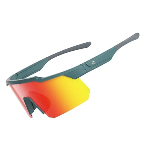 suoso Cycling Sports Sunglasses for Men: UV400 Protection Sun Glasses Youth Glasses for Driving Running Baseball Golf