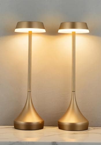 Cordless Lamp, 6000mAh, Outdoor Waterproof, Touch Control, Dimmable, 3 Color Temperature, RGB, LED Memory Function, Portable Battery Operated, Rechargeable Table Lamp Patio Dinning Restaurant Kitchen - Image 1