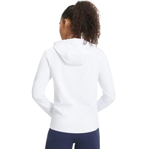 M MAELREG Women's Fashion Hoodies & Sweatshirts Lightweight Dry Fit Breathable Soft Womens Sweatshirt with Pocket White - Thumbnail 4