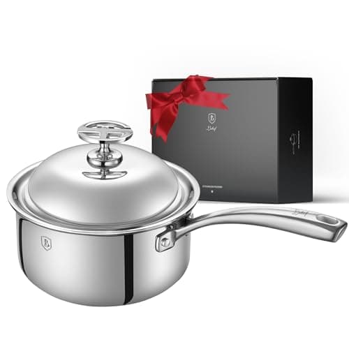 Lebof Stainless Steel Pan (Sauce Pan, 3 Quart) - Image 1