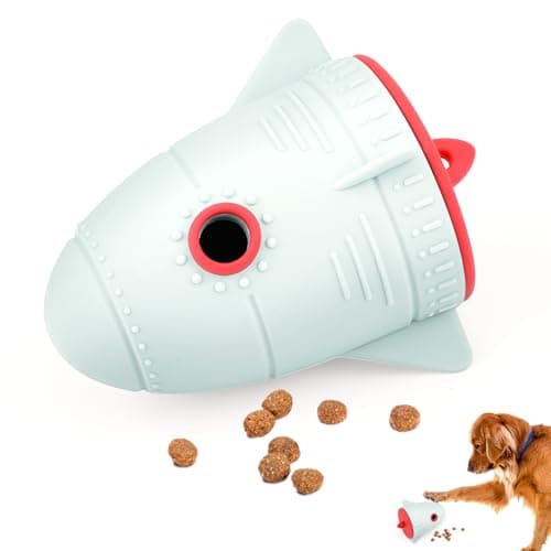 Dog Treat Toys for Medium Dogs & Small Dogs, Silicone Dog Toy Treat Dispenser, Dog Interactive Toys for Boredom, Dog Enrichment Toys to Keep Them Busy, Interactive Dog Toy 1 Pack (Light Blue) - Image 1