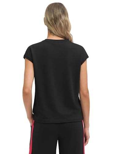 Casly Lamiit Two Piece Set for Women Spring Summer Lounge Sets Cruise Travel Airport Beach Vacation Clothes Trendy Cap Sleeve Top Wide Leg Pants Clothing Sets Black L - Thumbnail 2