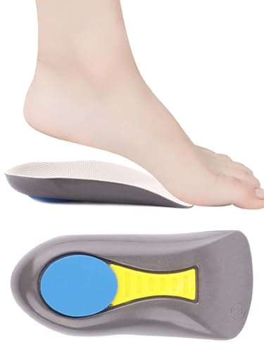 MIAYOHO Plantar Fasciitis Heel Cups for Heel Pain 【Updated Version】 Protectors Sleeves Pads, Support for Spur, Women and Men (Gray, M 8.5-12 / W 10-13) - Image 1