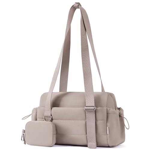 ROULENS Small Gym Bag for Women 2 Set Mini Gym Duffle Bag with Wet Compartment and Coin Wallet, Gym Tote Bag for Workout/Sport/Travel - Image 1