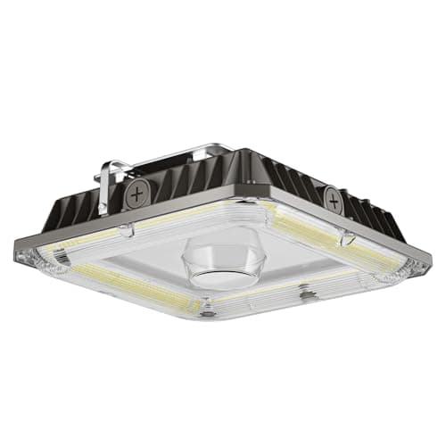 LED Canopy Lights, 100W, 14000LM, 5000K, 0-10V Dimmable, 120-277VAC, IP65 Waterproof, UL Listed, Commercial LED Canopy Lights Outdoor for Gas Station, Carport, Parking Garage, Warehouse, 1 Pack - Image 1