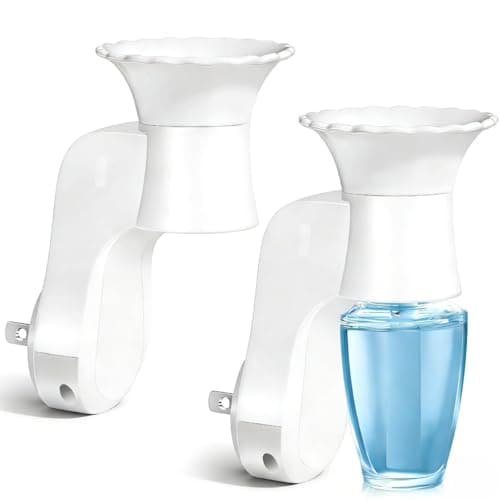 FIRIK WallFlower Plug in, Wall Fragrance Plug in Compatible with Bath and Body Works Wallflowers Refills, ETL Certified, Home Fragrance Accessories Plug for Home, Office, 2 Pcs - Image 1