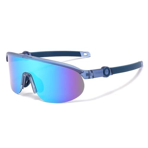 suoso Kids Baseball Sunglasses for Girls: Boys UV400 Protection for Youth Children Age 3-9 Cycling Football Sports Glasses - Image 1