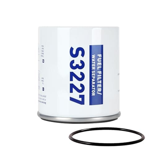 AUIVERED S3227 Filter Element - 10 Micron Marine Boat Filter for Mercury Yamaha Outboard Motor - Replaces 320R-RAC-01, 490R-RAC-01, 18-7948, 9-37882, 18-7922, 18-7922-1 - Image 1