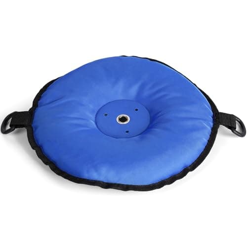 Weighted Sand Bag Boat Base Use with Long Legs Bird Deterrent, Compatible with Bird·B·Gone/Bird Barrier Long Legs Bird Deterrent, Fit for Most Surfaces Such as Awnings, Canvas Tops, Decks, etc, Blue - Image 1