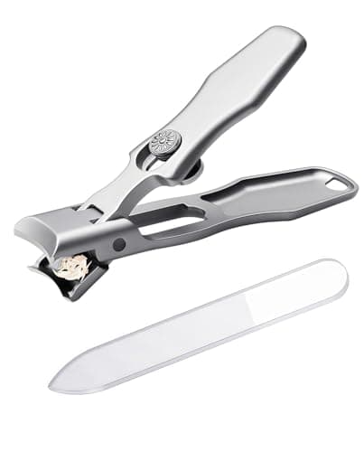 HEYCROWN Toenail Clippers for Thick Toenails Large Nail Clippers for Seniors Men - Image 1