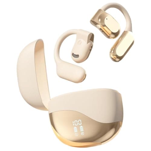 AI Real-Time Translator Earbuds 144 Languages & Accents Wireless Bluetooth 3-in-1 for Travel Business Learning, Compatible with Android & iPhone (White) - Image 1