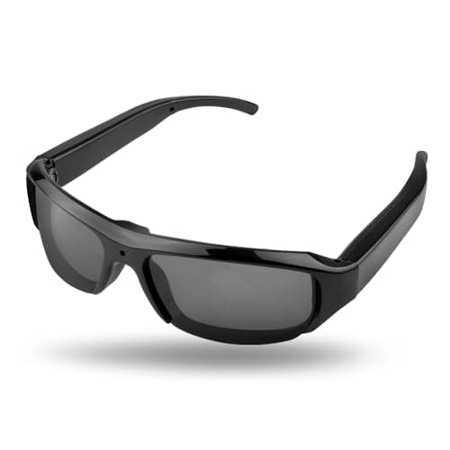 Limiete 1080p HD Camera Sunglasses – Hands-Free Video Glasses with Motion Detection/No Wi-Fi Needed/Supports up to 512GB MicroSD/Lightweight Solid Frame/USB Charging Cable Included - Image 1
