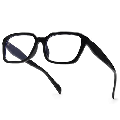 SODQW Designer Blue Light Blocking Glasses for Women Square Frame Anti Glare Reduce Eyestrain Computer Eyeglasses - Image 1