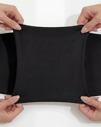 Stelle Women's Work Pants Stretchy 7/8 Ankle Dress Pants for Women Business Casual 79% Nylon Tapered Slacks for Teacher, Golf, Travel Black XX-Large - Thumbnail 6