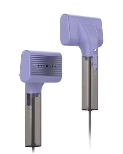 G10 Steamer for Clothes, Portable Iron and Travel Steamer, Handheld Garment Steamer, 0.9 lbs,1200W Mini Steam Iron for Travel and Home (Only for 120V) Violet - Image 1