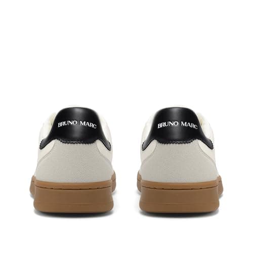 Bruno Marc Men's Fashion Sneakers Casual Dress Shoes Lightweight Breathable Comfortable Shoes,Size 8.5,White,SBFN26017M - Thumbnail 4