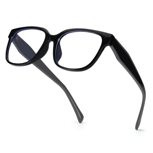 SODQW Trendy Blue Light Blocking Glasses for Women Square Frame Reduce Eyestrain Computer Glasses - Image 1