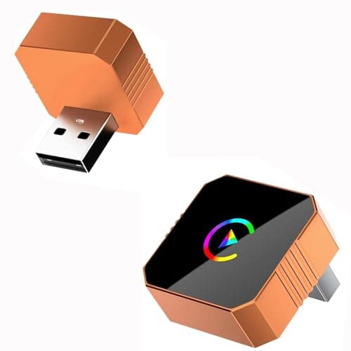 fintaps 2026 Mini Wireless CarPlay Adapter for iPhone,2-in-1 Wired to Wireless for Android&CarPlay Auto,Plug and Play Fast & Stable Connection,Zero Delay Car Play for iOS 10+, Android 11+ - Image 1