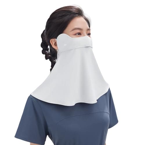 BENEUNDER UV Sun Protection Face Cover/Neck Gaiter Scarf UPF50+ Breathable Cooling for Summer Outdoor Activities Reusable - Image 1