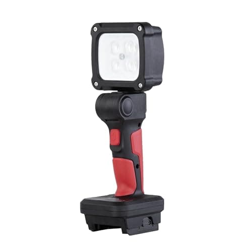 DAYATECH Cordless LED Work Light, Zoom Handheld Spotlight Compatible with Dewalt, Milwaukee and Makita 18-21V Battery, 3000 Lumens, Pivoting Head, (Battery and Charger Not Included) - Image 1