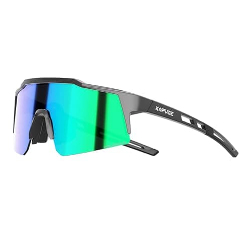 KAPVOE Youth Polarized Sports Sunglasses Kids Baseball Softball Cycling Glasses UV400 Protection for Boys Girls Age 6-12 - Image 1