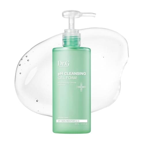 Dr.G pH Cleansing Gel Foam - Everyday Gentle Face Cleanser for All Skin Types - pH-Balanced - Hydrating - Deep Pore Cleansing - Safe for Daily Use on Sensitive Skin - Korean Skincare - 6.76 fl oz - Image 1