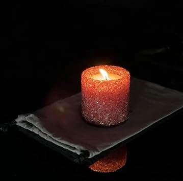 Crystal Geode Candle Healing Energy Stone, Rose Quartz Cinnamon, Gourmand Perfume - Handmade Wishing Gifts, Attraction, Mindful Intentions, Home Decoration Valentine Decor - Love Gifts for Women - Thumbnail 6